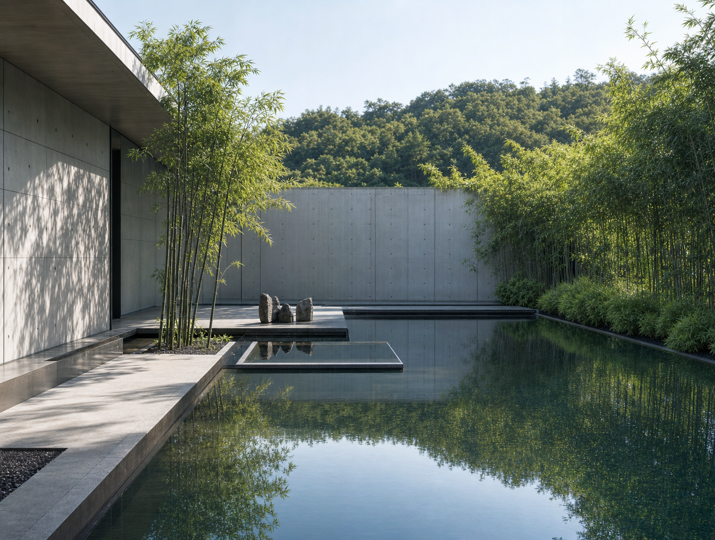 Zen Garden Reflecting Pool