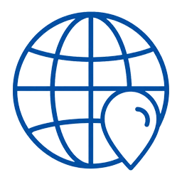 Countries served icon placeholder