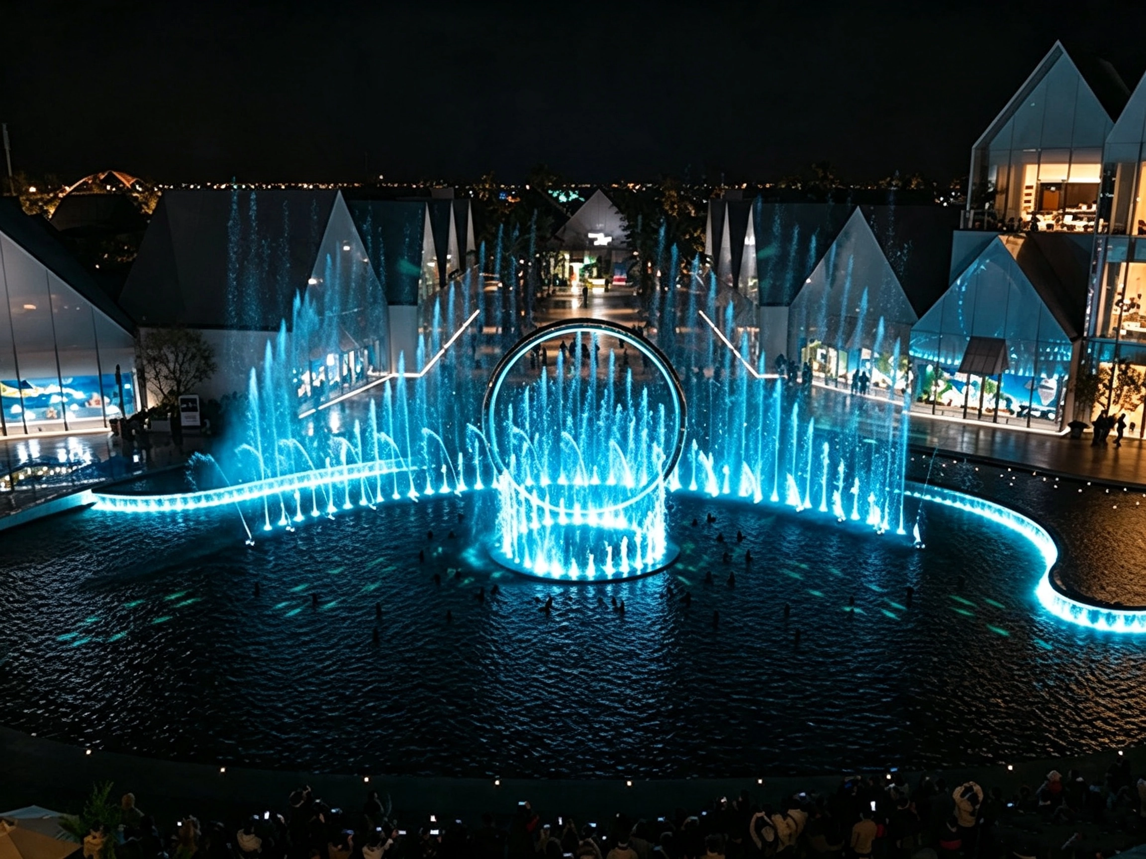 Shanghai Waterscape and Fountain detail 2