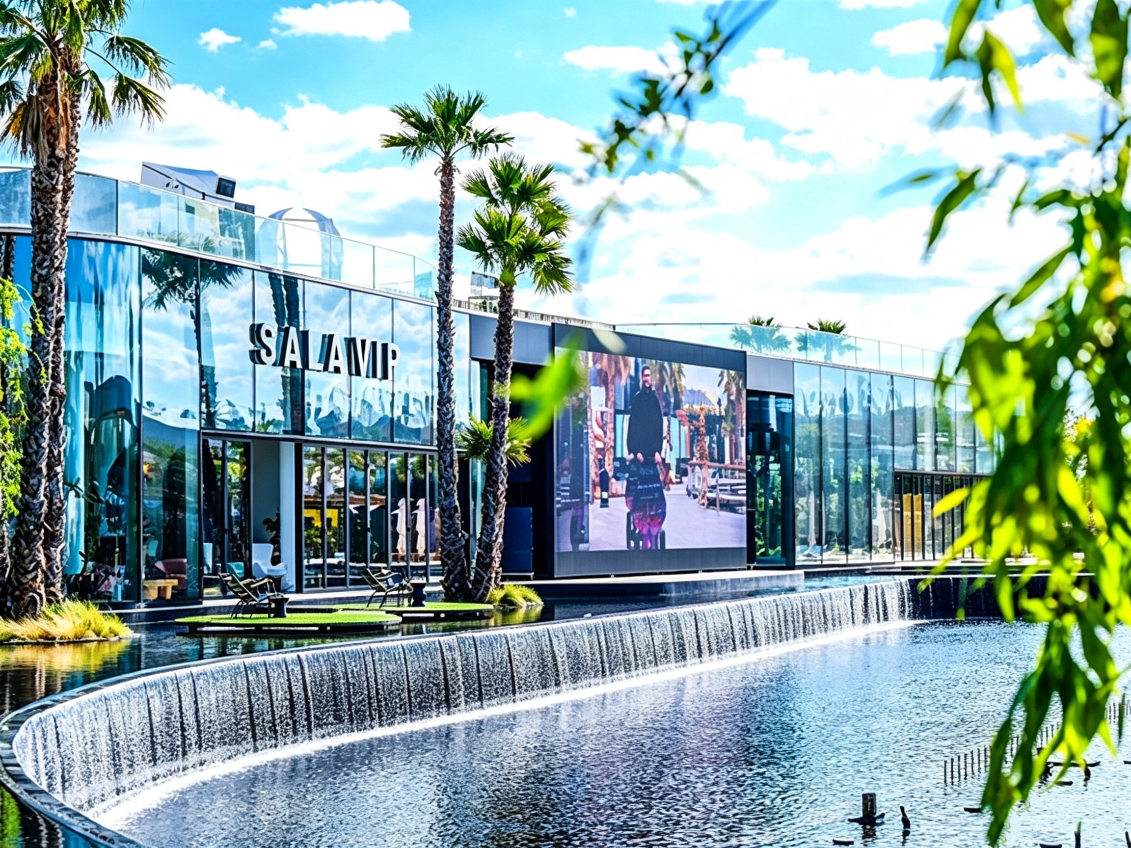 Spain Commercial Complex Waterscape detail 3