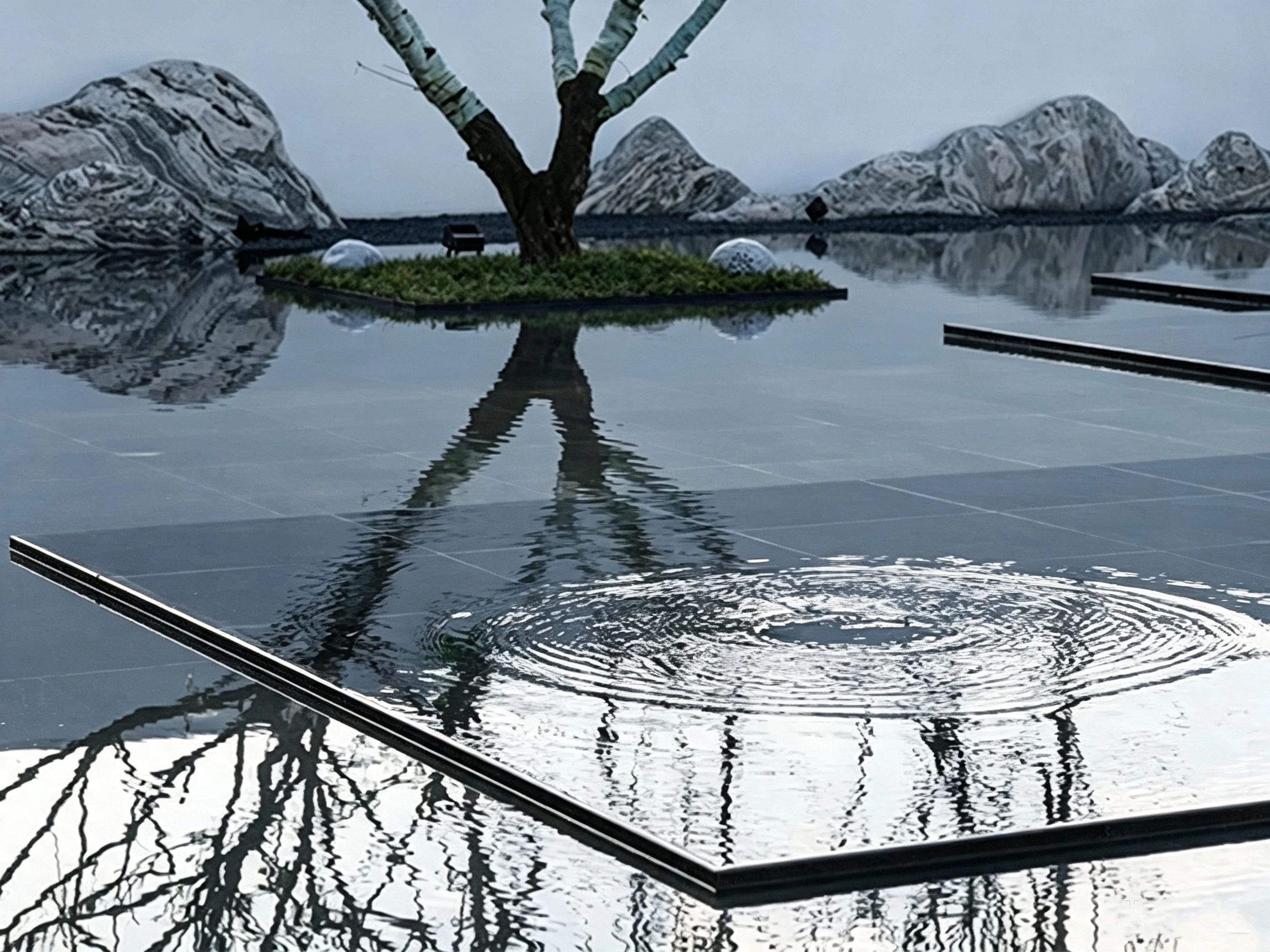 Suzhou Mirror-Surface Waterscape detail 4